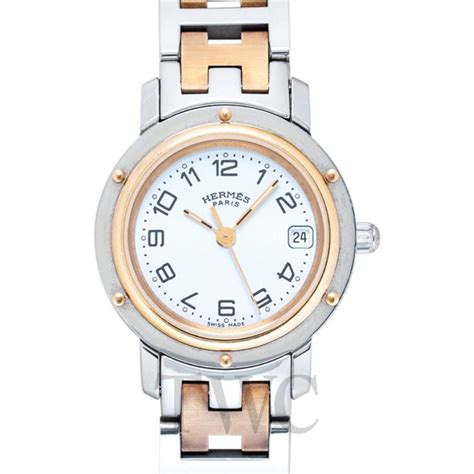 hermes paris clipper|Hermès Rare HERMES Paris Clipper CL4.220 Two Tone 24mm .